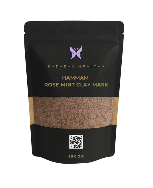 Hammam Rose Mint Clay Mask